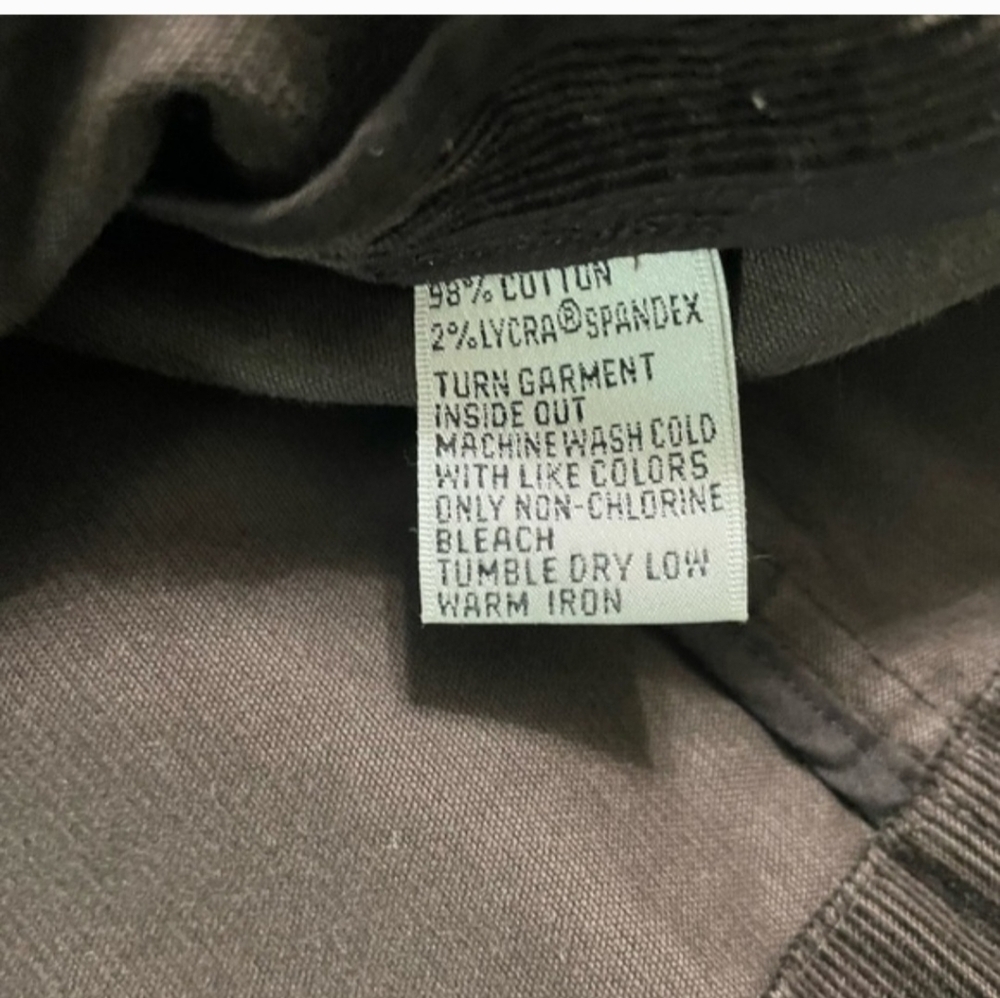 Talbots Chocolate Brown Corduroy Stretch JacketBlazer Sz 14 Excellent Condition - Picture 10 of 11